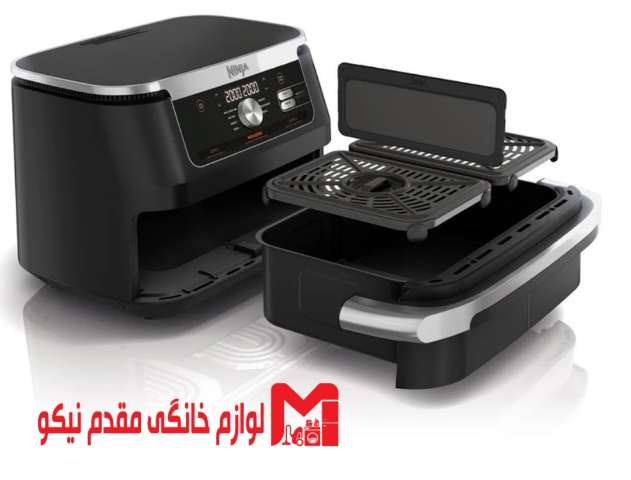 سرخ کن بدون روغن نینجا مدل AF500 2 سرخ کن بدون روغن نینجا مدل AF500