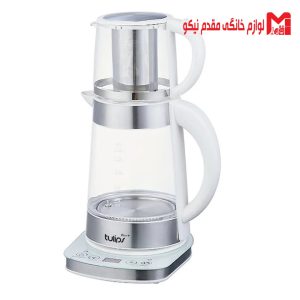 چای ساز شیشه ای تولیپس TM-459 9 چای ساز تولیپس