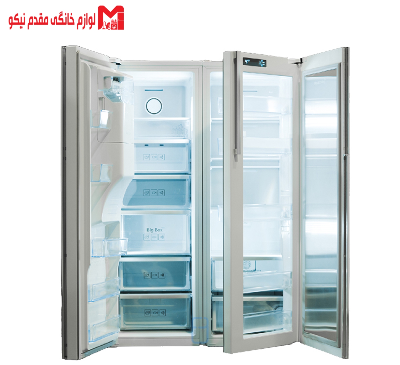 یخچال و فریزر دوقلو دیپوینت مدل Explore 4 یخچال و فریزر دوقلو دیپوینت مدل Explore
